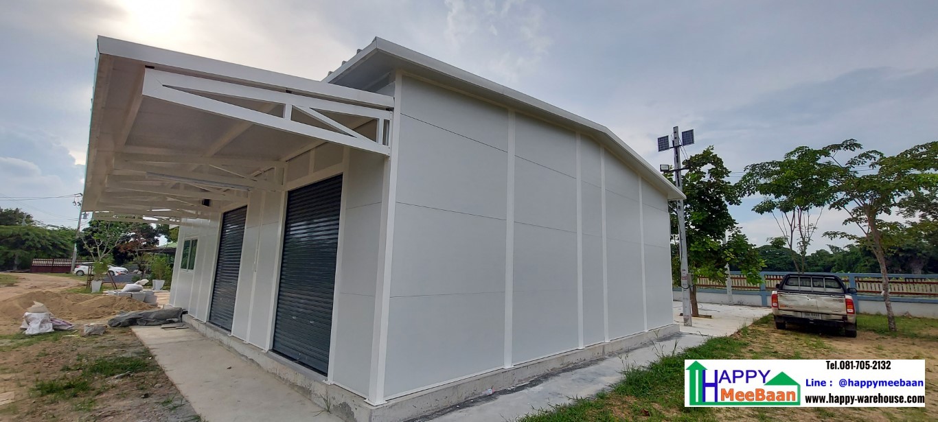 สร้างคลังเก็บสินค้า Sandwich panel Isowall ,EPS