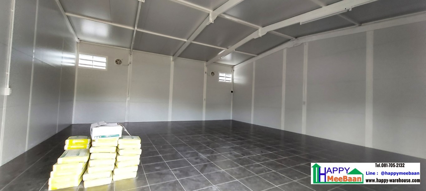 สร้างคลังเก็บสินค้า Sandwich panel Isowall ,EPS