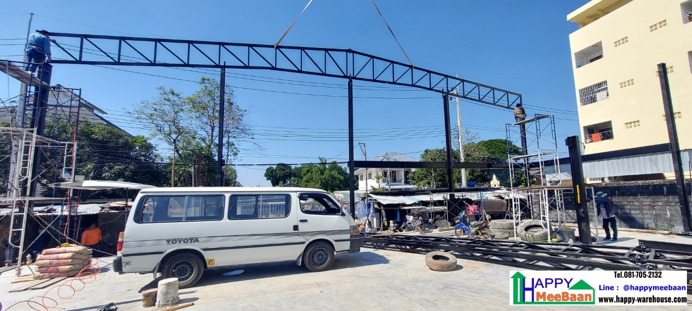 รับสร้างโกดัง รับสร้างโรงงาน กรุงเทพ