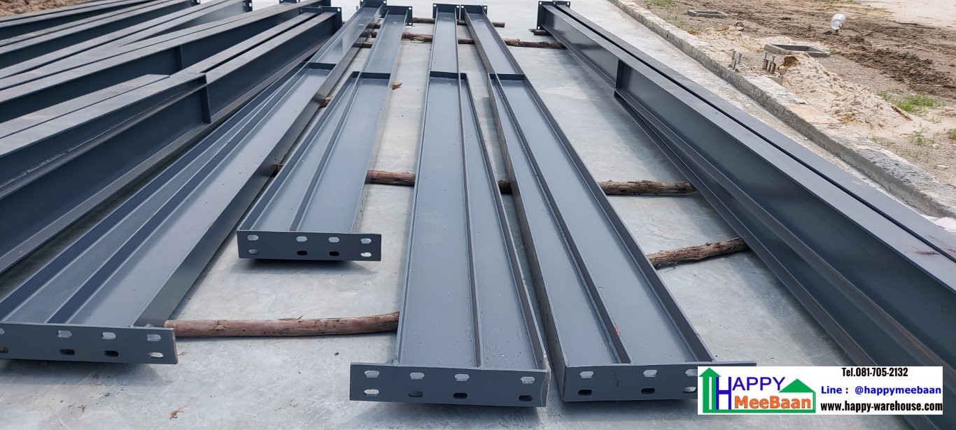 สร้างโกดังสร้างร้านค้าโครงสร้างเหล็ก