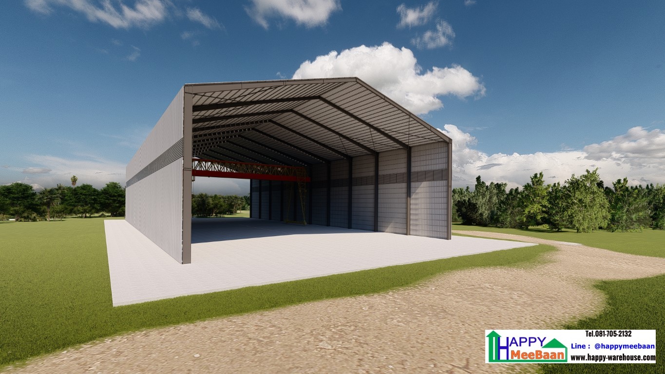 สร้างโกดังขนาดใหญ่ สร้างโรงงานขนาดใหญ่
