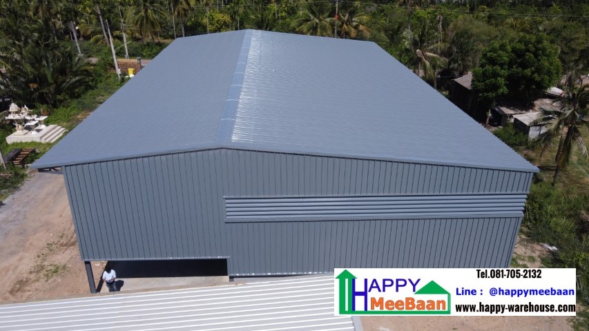 สร้างโกดังสร้างร้านค้าโครงสร้างเหล็ก