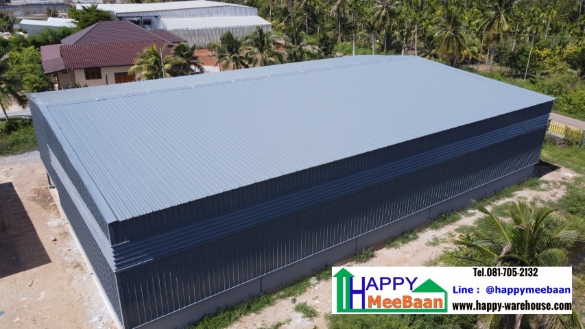 สร้างโกดังสร้างร้านค้าโครงสร้างเหล็ก