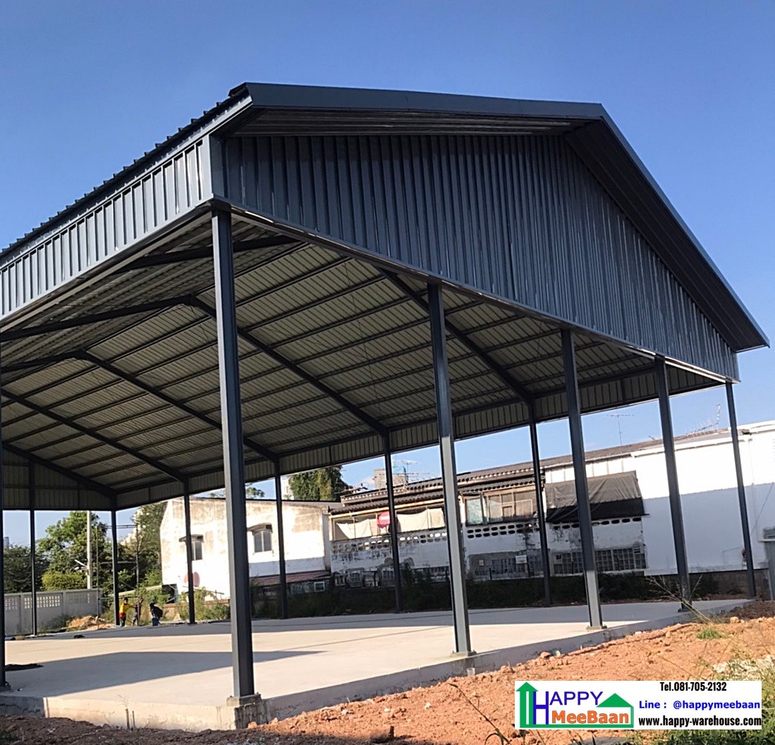 รับสร้างโกดังหลังคาทรงนอร์ดิก