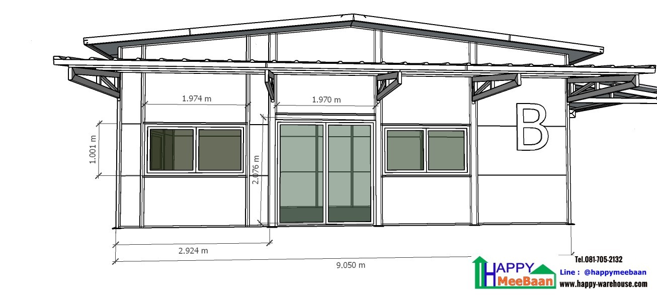 สร้างคลังเก็บสินค้า Sandwich panel Isowall ,EPS