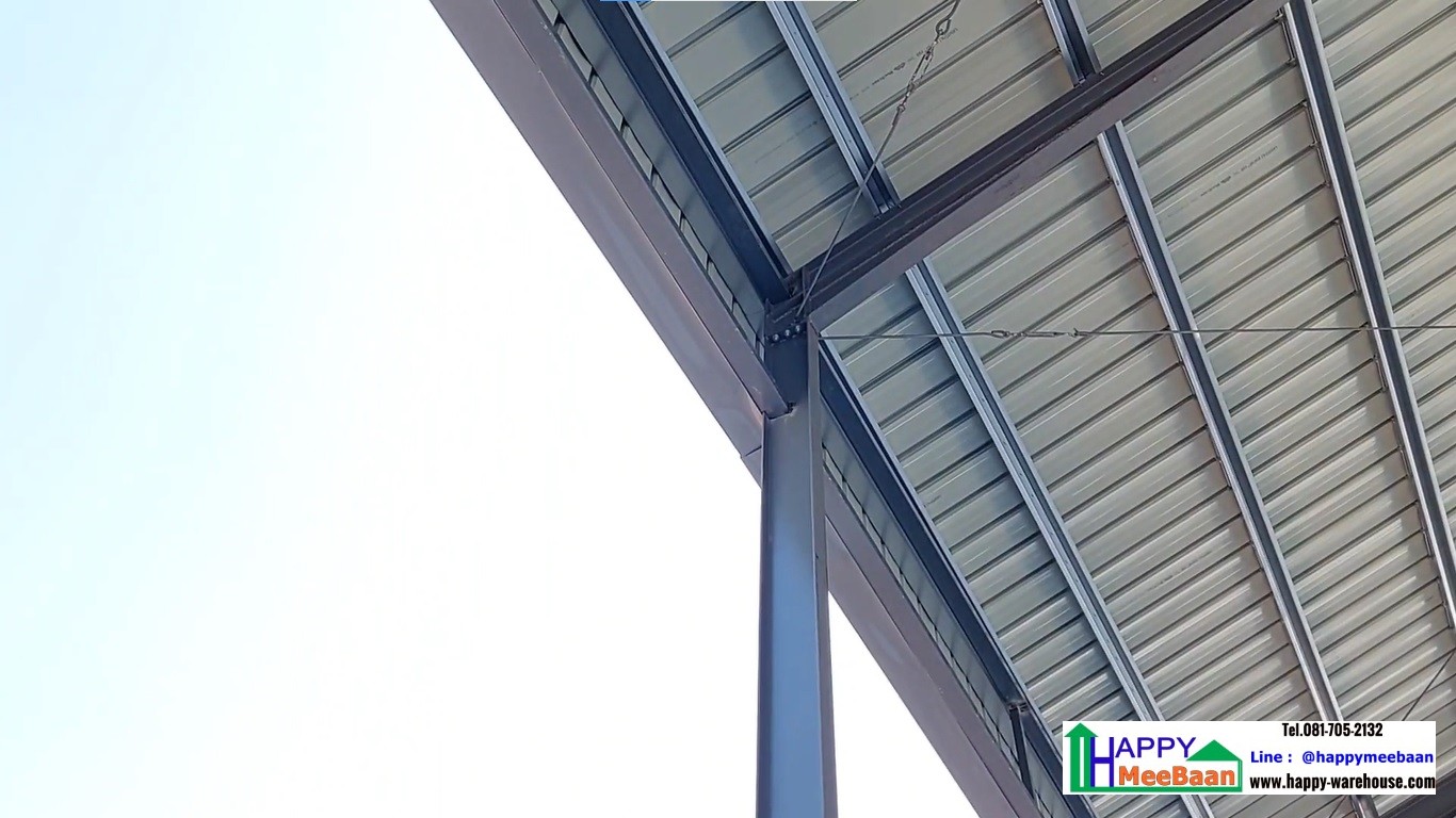 รับสร้างโกดังหลังคาทรงนอร์ดิก