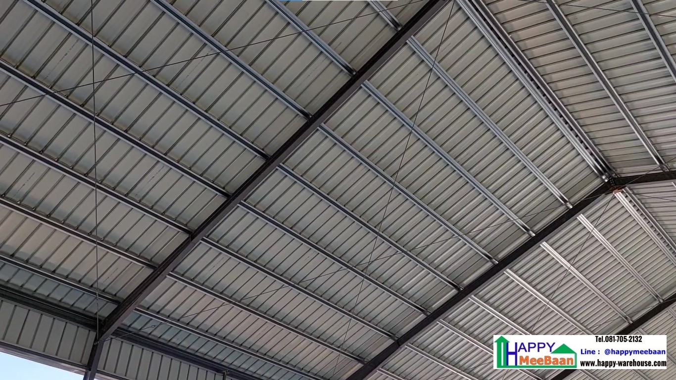 รับสร้างโกดังหลังคาทรงนอร์ดิก
