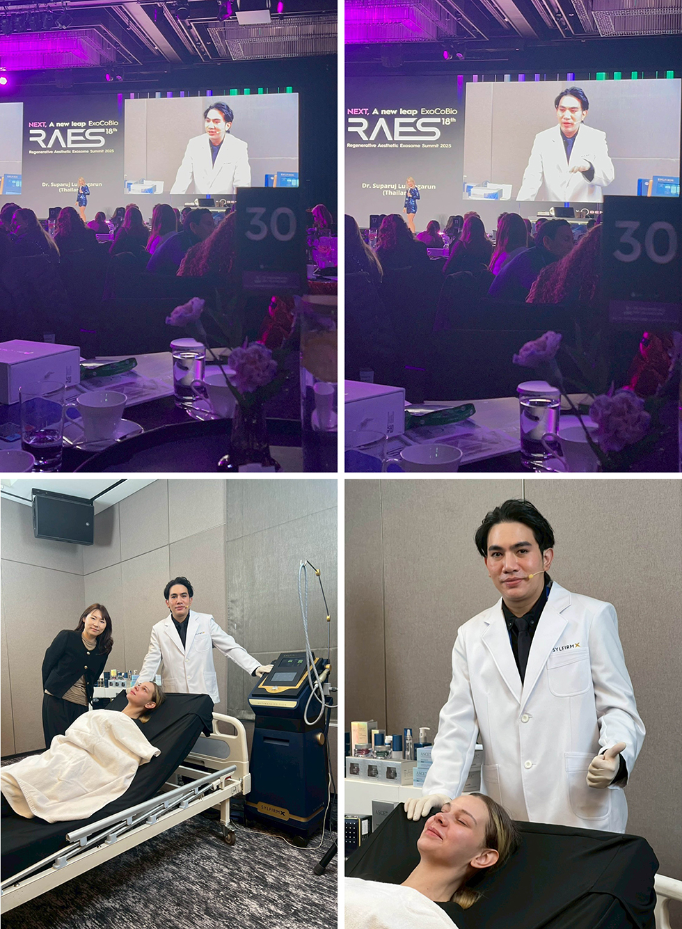 Program Sylfirm X Plus RF Microneedle Live Demonstration at RAES 2025 conference in Seoul, Korea Program Sylfirm X Plus RF Microneedle Live Demonstration at RAES 2025 conference in Seoul, Korea