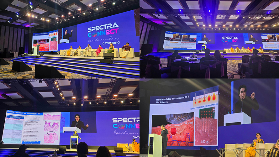 ผศ. นพ.ศุภะรุจ เลื่องอรุณ ร่วมบรรยายด้าน RF Microneedling และ Combination Therapy ในงาน Spectra Connect 2026 ณ เมืองมุมไบ ประเทศอินเดีย