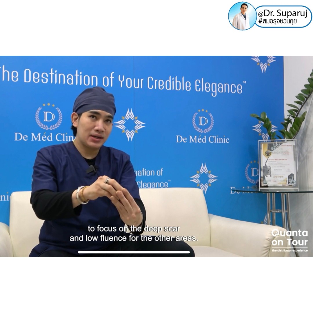 Quanta On Tour - Thailand - Dr. Suparuj DEMED CLINIC about Discovery Pico Laser & Acne Scar Treatment August 2023 - Quanta goes to Thailand to support and highlight the experience of its exclusive distributor for aesthetic lasers Lasermed, by visiting Quanta On Tour - Thailand - Dr. Suparuj DEMED CLINIC about Discovery Pico Laser & Acne Scar Treatment August 2023 - Quanta goes to Thailand to support and highlight the experience of its exclusive distributor for aesthetic lasers Lasermed, by visiting