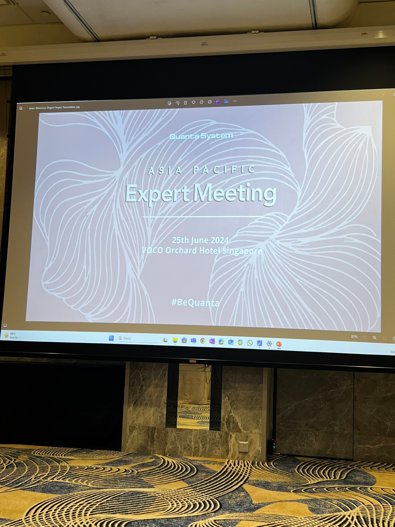 หมอรุจ ได้รับเชิญเข้าร่วมงานประชุม Quanta System Asia Pacific Expert Meeting 2024 ผู้เชี่ยวชาญด้านการใช้เลเซอร์ Discovery Pico Laser ที่ประเทศสิงคโปร์ หมอรุจ ได้รับเชิญเข้าร่วมงานประชุม Quanta System Asia Pacific Expert Meeting 2024 ผู้เชี่ยวชาญด้านการใช้เลเซอร์ Discovery Pico Laser ที่ประเทศสิงคโปร์