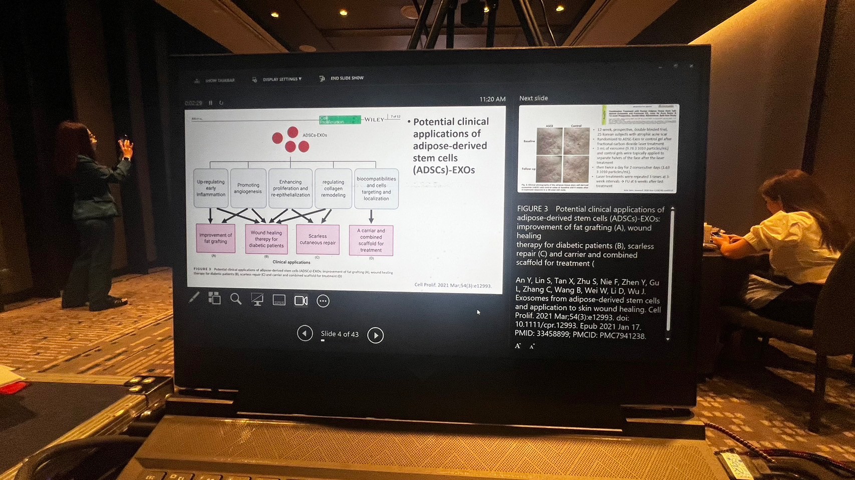 ผศ.นพ. ศุภะรุจ เลื่องอรุณ (หมอรุจ) ได้รับเชิญเป็นวิทยากร แชร์เทคนิคๆการดูแลหลุมสิว แผลเป็น ผมร่วงผมบางด้วยการใช้ Exosomes ในงานสัมมนา The Aesthetic Secret of Exosome based on Scientific Data ผศ.นพ. ศุภะรุจ เลื่องอรุณ (หมอรุจ) ได้รับเชิญเป็นวิทยากร แชร์เทคนิคๆการดูแลหลุมสิว แผลเป็น ผมร่วงผมบางด้วยการใช้ Exosomes ในงานสัมมนา The Aesthetic Secret of Exosome based on Scientific Data