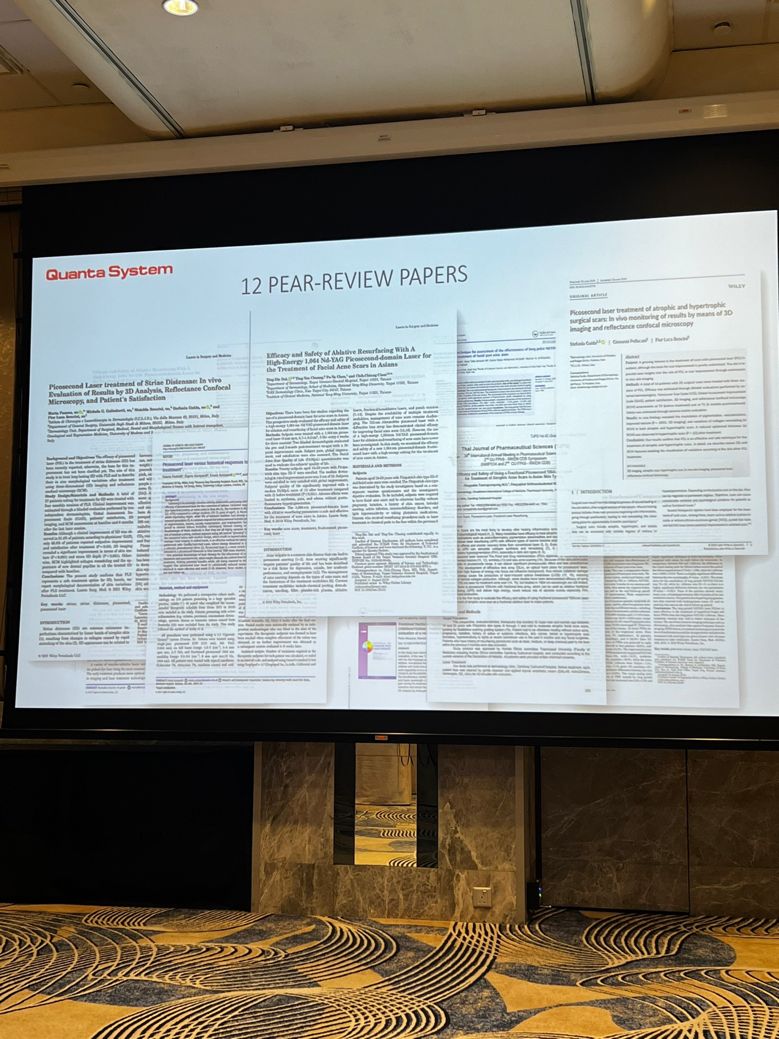 หมอรุจ ได้รับเชิญเข้าร่วมงานประชุม Quanta System Asia Pacific Expert Meeting 2024 ผู้เชี่ยวชาญด้านการใช้เลเซอร์ Discovery Pico Laser ที่ประเทศสิงคโปร์ หมอรุจ ได้รับเชิญเข้าร่วมงานประชุม Quanta System Asia Pacific Expert Meeting 2024 ผู้เชี่ยวชาญด้านการใช้เลเซอร์ Discovery Pico Laser ที่ประเทศสิงคโปร์