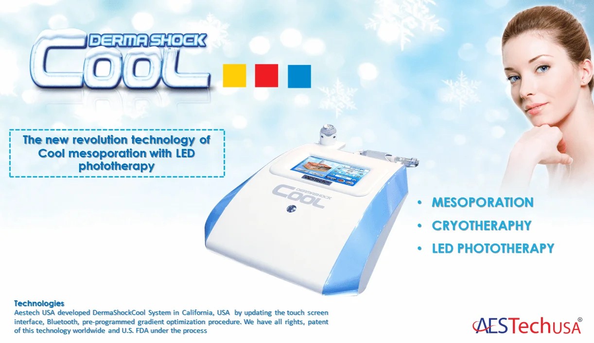 เทคนิคดูแลปัญหาผิว แผลเป็น ผมร่วง ผมบาง รอยแตกลาย ฝ้าจุดด่างดำ เพิ่มการซึมผ่านของตัวยาด้วยเทคนิคการใช้ Dermashock Cool Electroporation เทคนิคดูแลปัญหาผิว แผลเป็น ผมร่วง ผมบาง รอยแตกลาย ฝ้าจุดด่างดำ เพิ่มการซึมผ่านของตัวยาด้วยเทคนิคการใช้ Dermashock Cool Electroporation