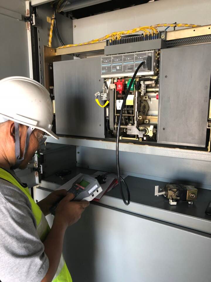 TestACB Air Circuit Breaker ทดสอบเบรกเกอร์ACB ทดสอบฟังชั่นTrip unit ...