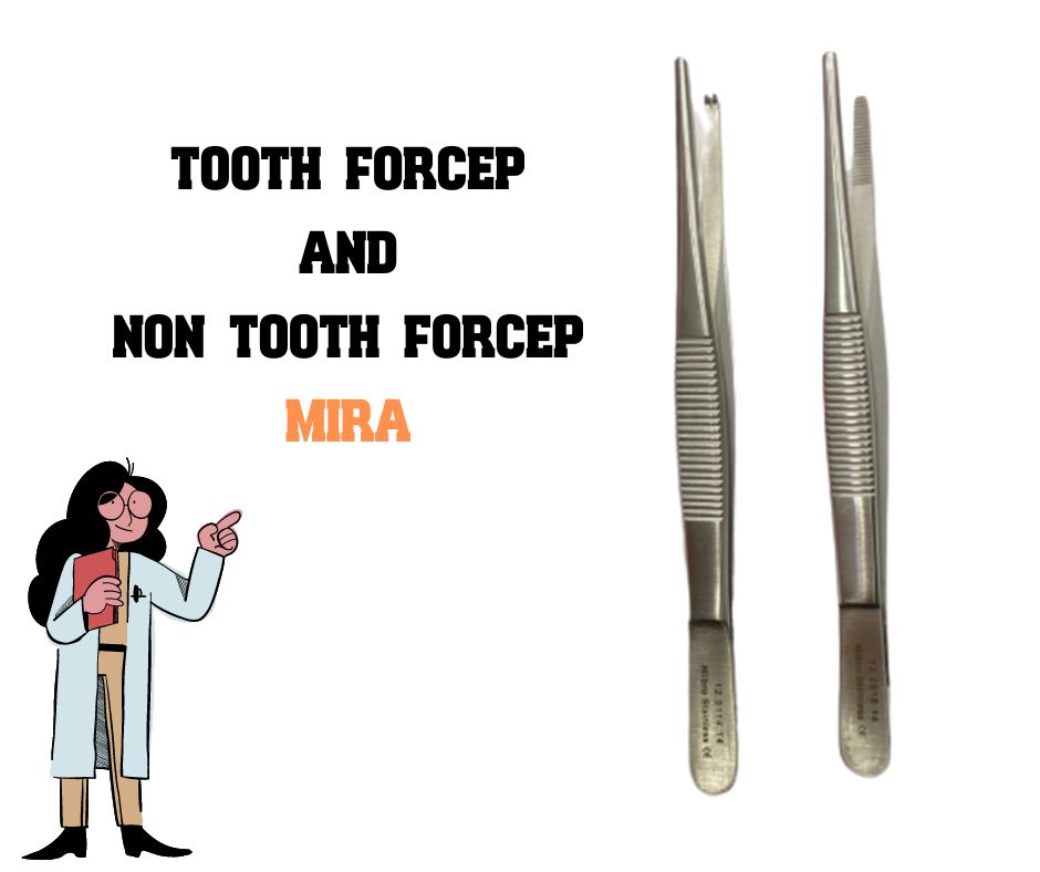 Non Tooth forcep ยี่ห้อ mira