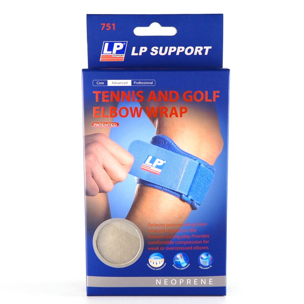 LP Tennis&Golfer Elbow Wrap ที่รัดข้อศอก