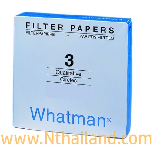กระดาษกรอง FILTER PAPERS Whatman No.3  110 cm.