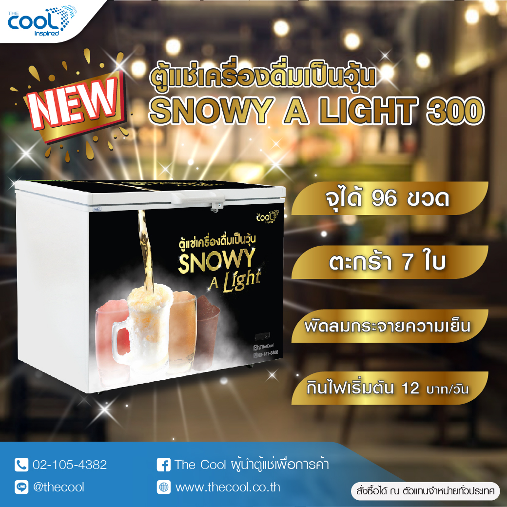 Freezer SNOWY A LIGHT 300