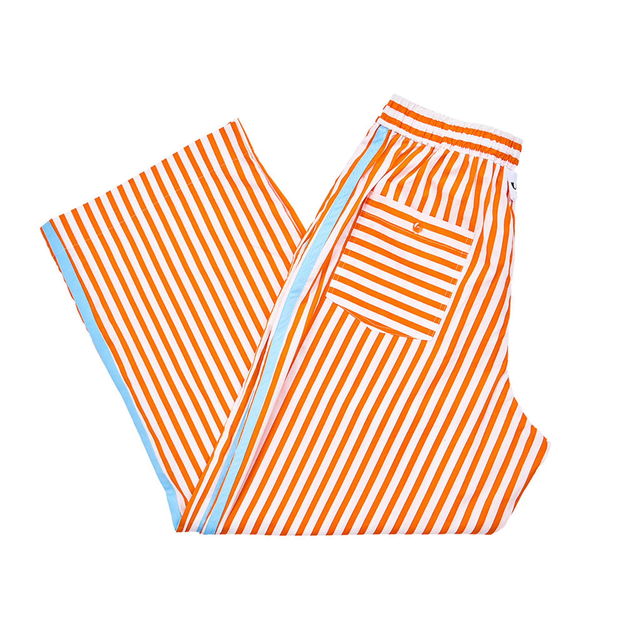 Summer Stripe Pants (Orange)