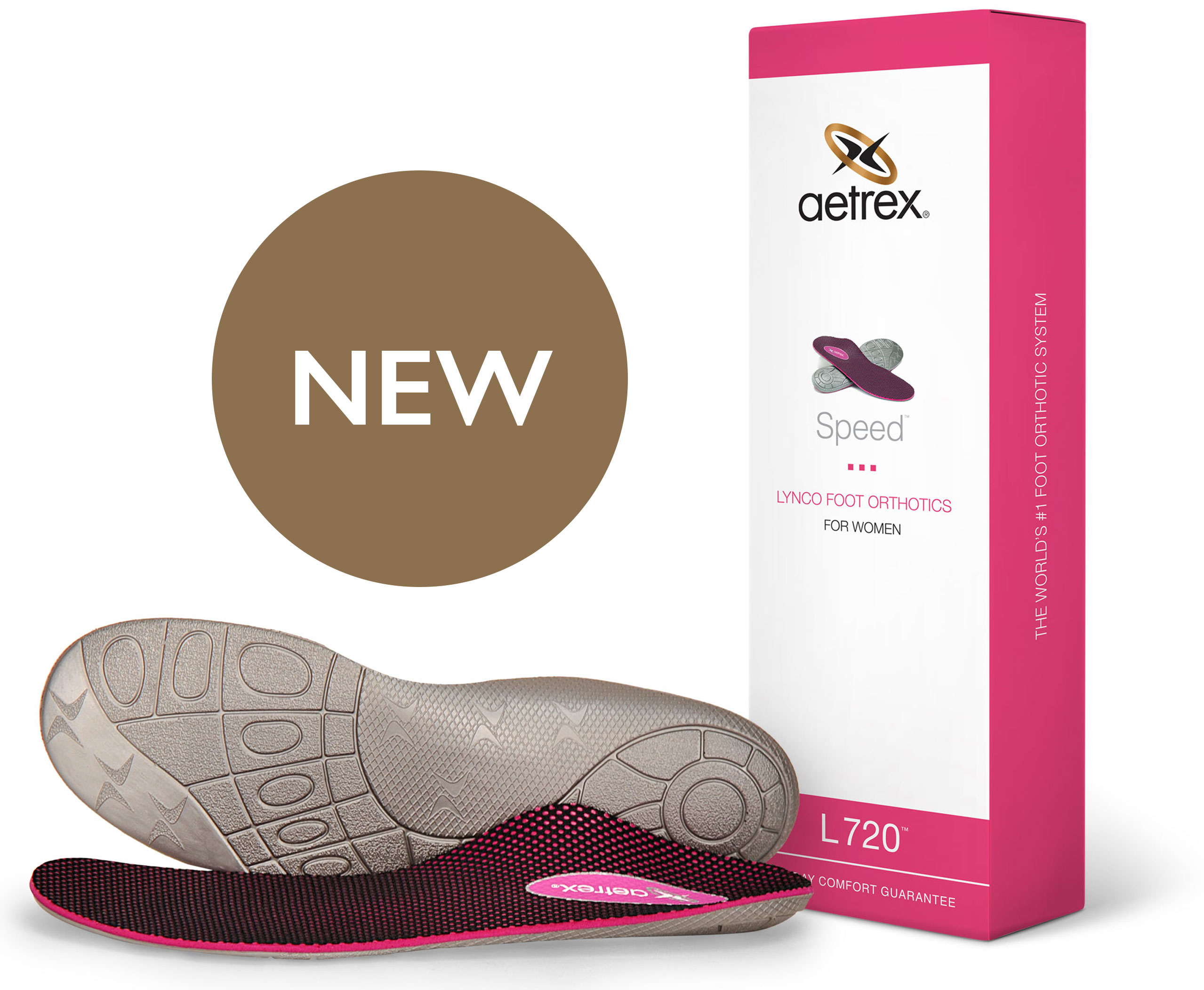 WOMEN'S SPEED FLAT/LOW ARCH ORTHOTIC
