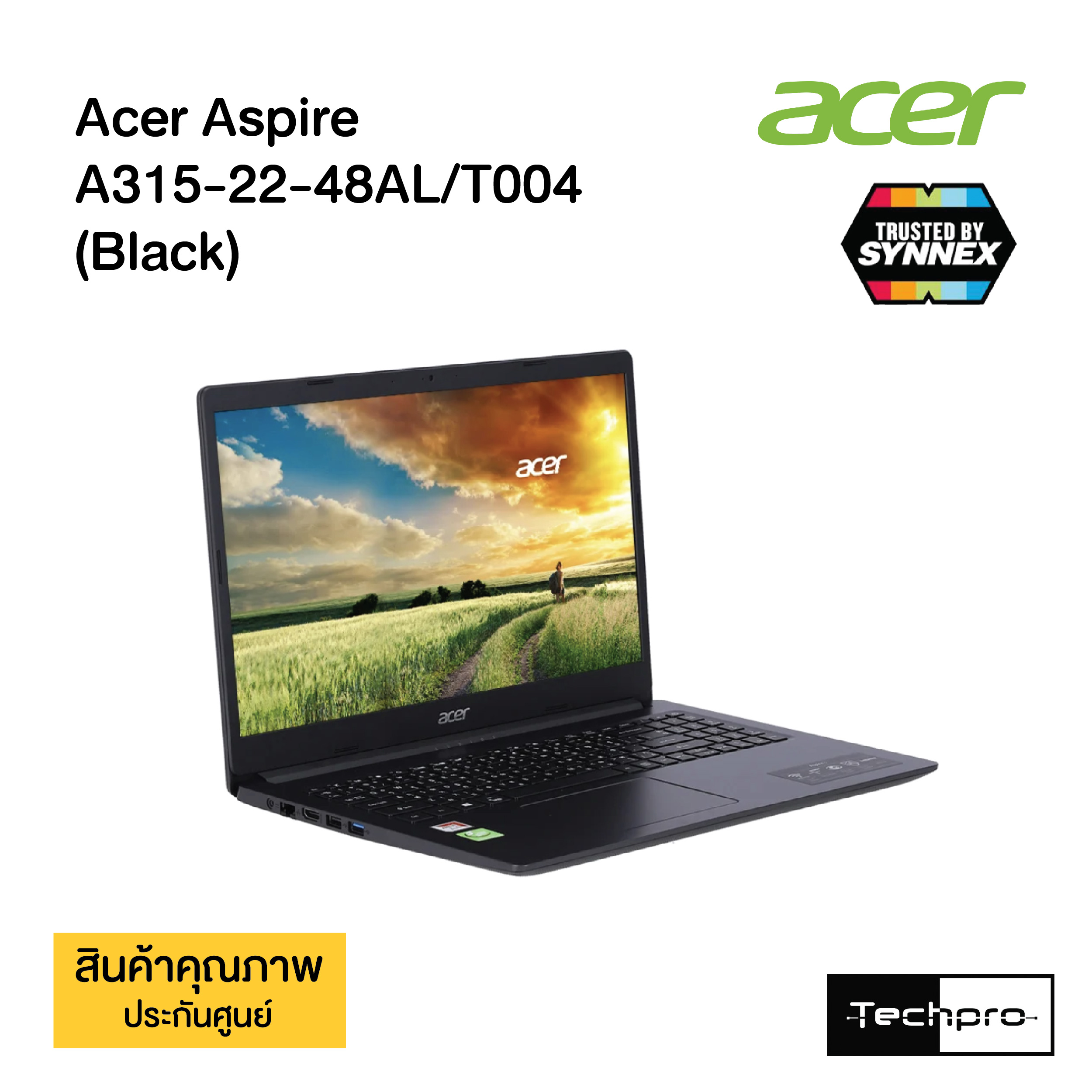 Acer Aspire A315-22-48AL/T004 (Black) - techpro