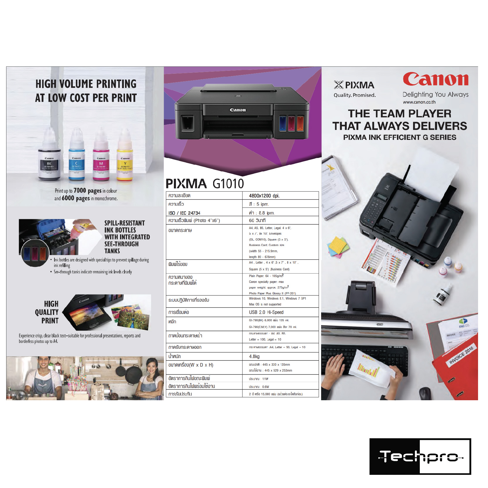 Установка принтера canon g1010 series