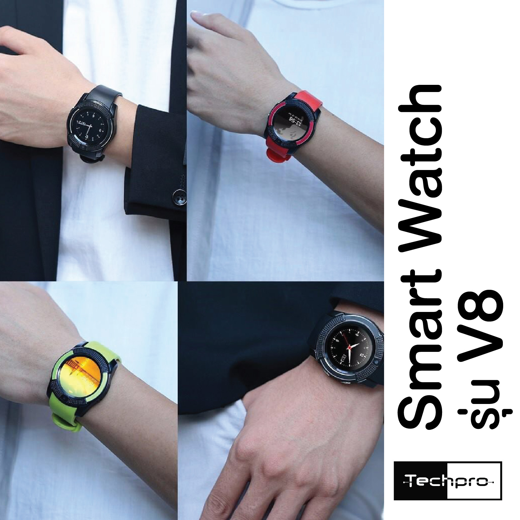 smart watch v8 specification