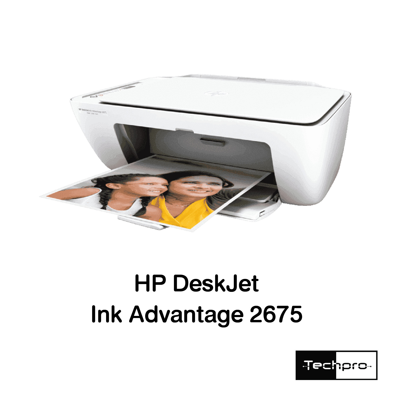 HP DeskJet Ink Advantage 2675 All-in-One Printer - techpro