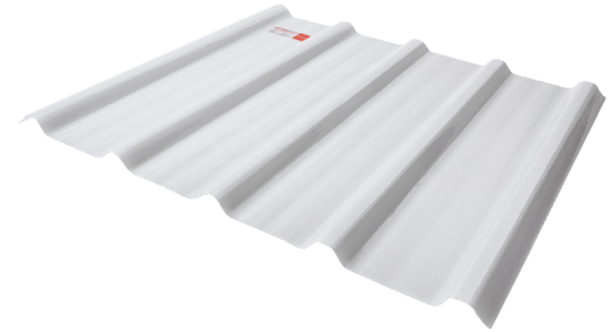 สีแผ่นเมทัลชีท สีขาว