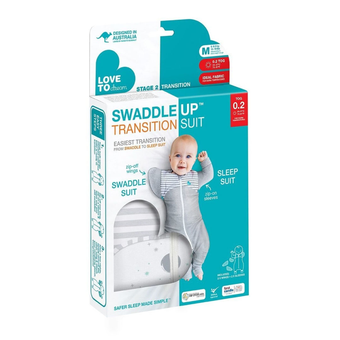 love to dream swaddle up transition suit