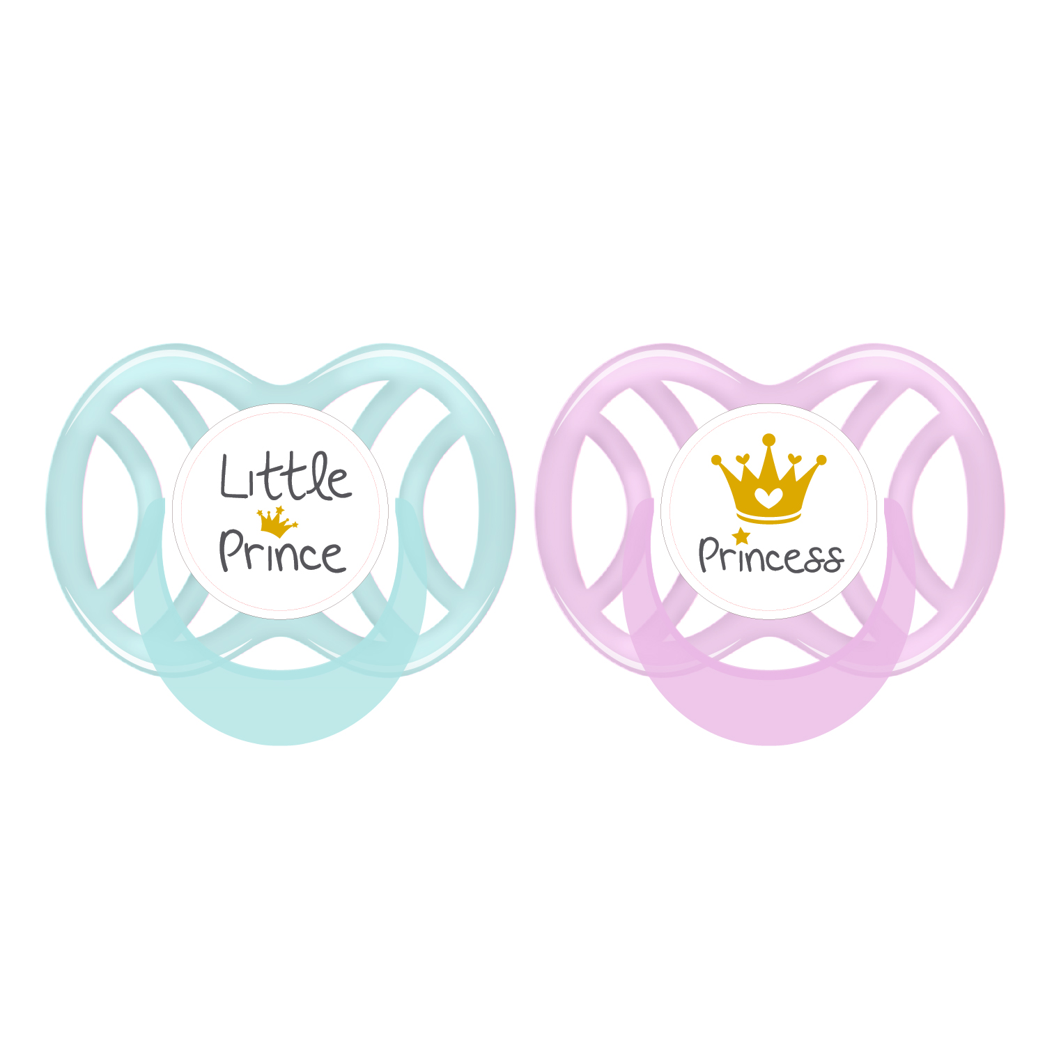 Symmetric Silicone Soother 0-6 mths