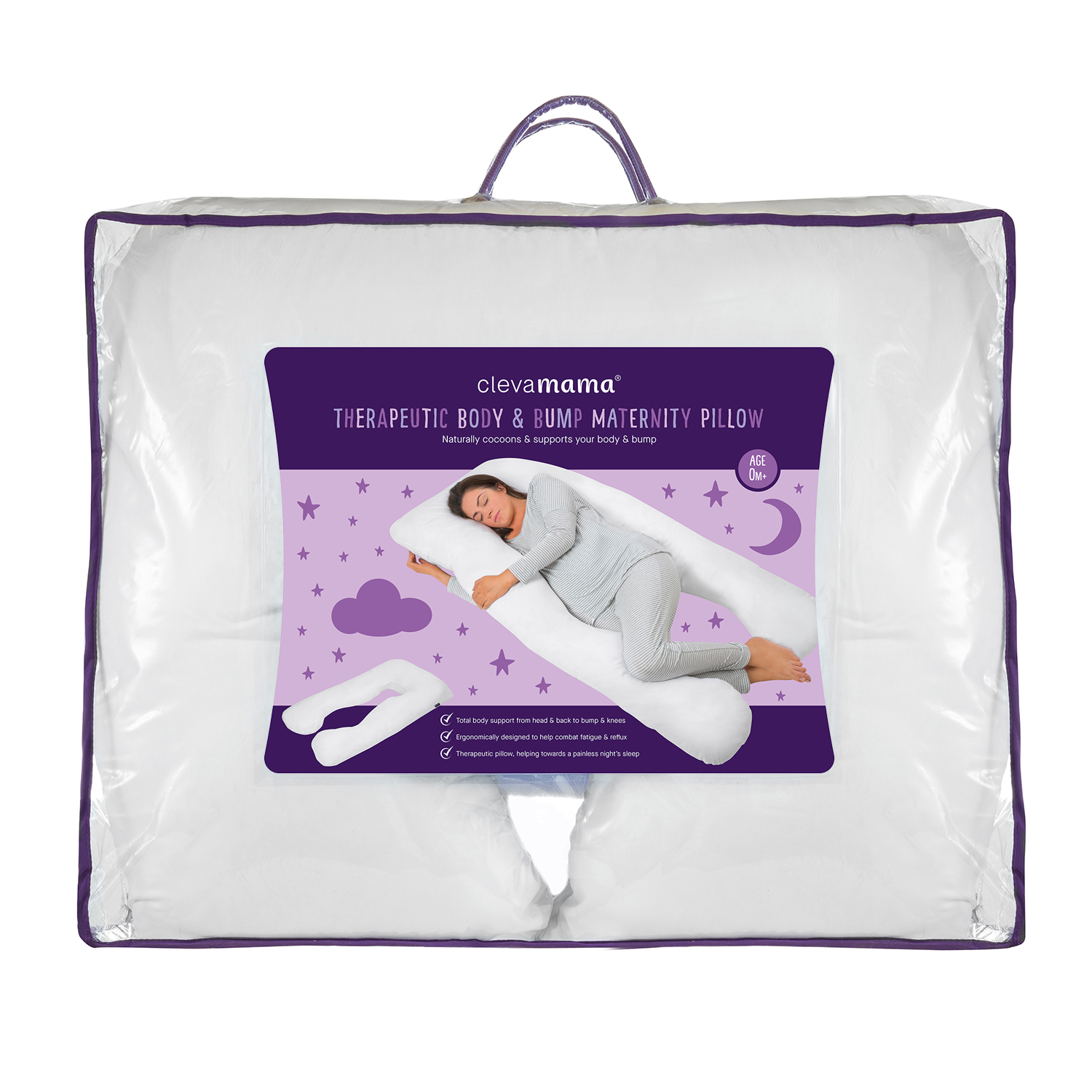Therapeutic Body Bump Maternity Pillow Mommories Store