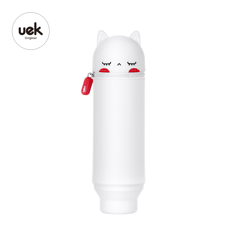 ถุงดินสอ รุ่น U-Fun "แมว" สีขาว (S)