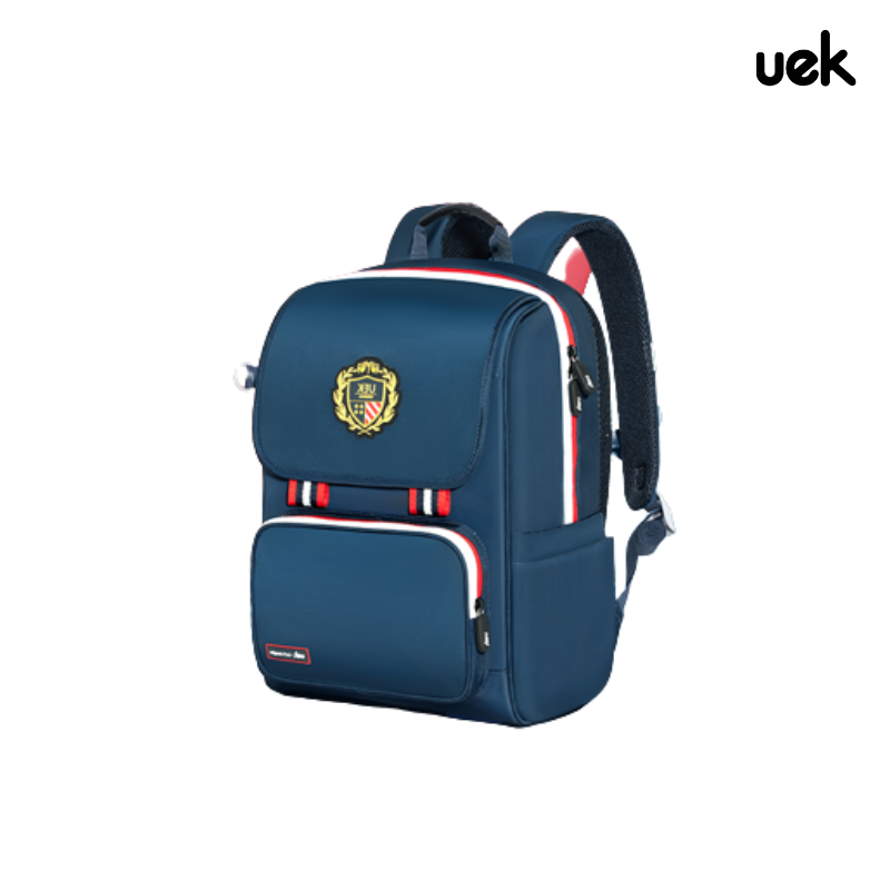 กระเป๋านักเรียนอังกฤษ รุ่น British Style สีน้ำเงิน (XL)