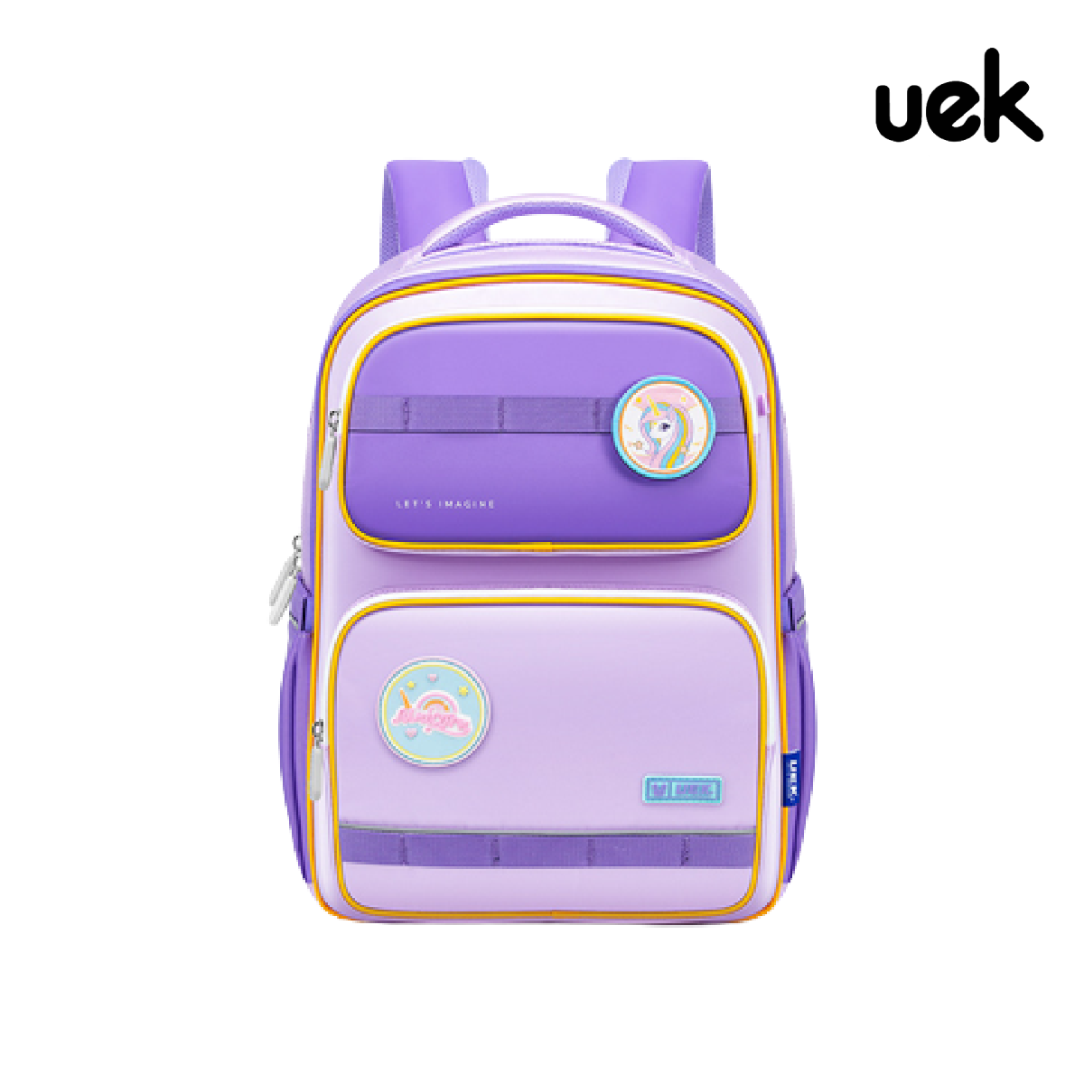 กระเป๋าเป้นักเรียน รุ่น Fun "DIY" สีม่วง (XXL)