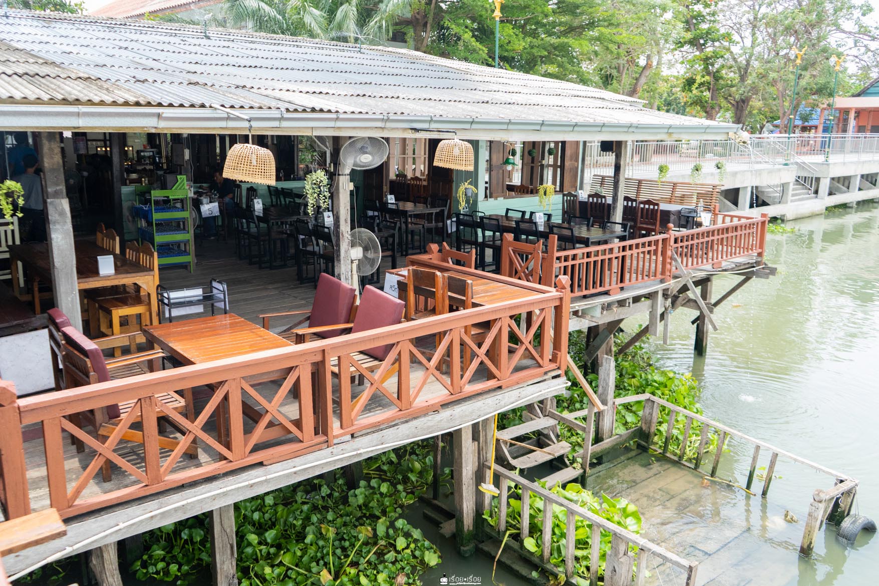 บ้านชิดกรุง กุ้งเผา ร้านดัง อาหารเด็ดย่านสามโคก ปทุมธานี อาหารอร่อย บรรยากาศดี - chillchillontheway