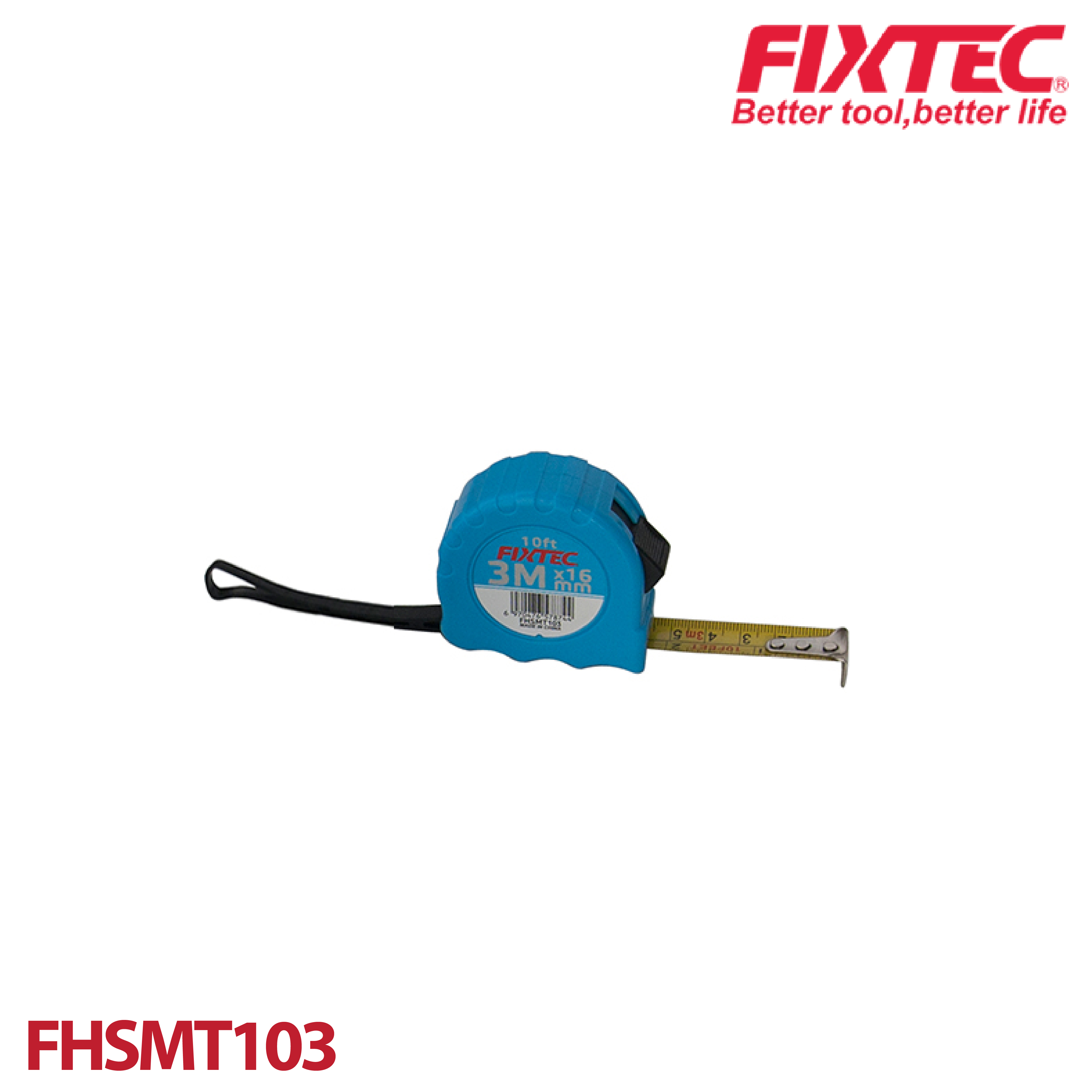 ตลับเมตร 3mx16mm FIXTEC FHSMT103