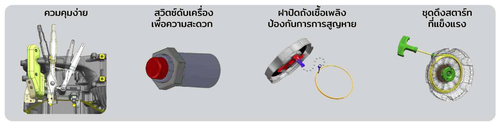 เครื่องยนต์เรือ 14 แรง KOHLER Marine Command Pro Series - kaiserbiz