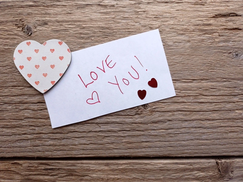 การ์ดเขียนเองของขวัญวาเลนไทน์ที่ผู้หหญิง Love สุด