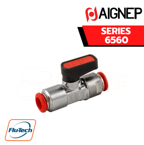 AIGNEP – SERIES 6560 PUSH-IN CONNECTIONS VALVE