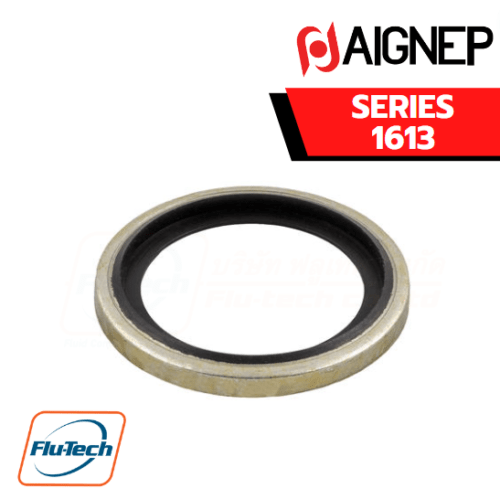 AIGNEP SERIES 1613 | STEEL AND NBR CENTERING BIMATERIAL WASHER