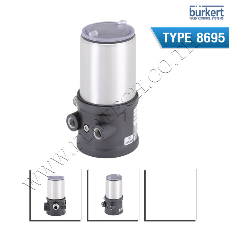 BURKERT TYPE 8695 | Control head for decentralised automation of ELEMENT process valves