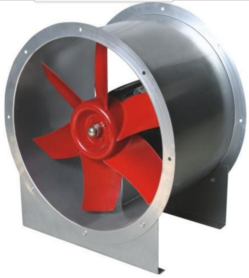 PCF พัดลมอุตสาหกรรม สำหรับส่งลม เป่าลม ดูดลม ชนิดถังกลม Mode l : T40 Series A Type Axial Fan