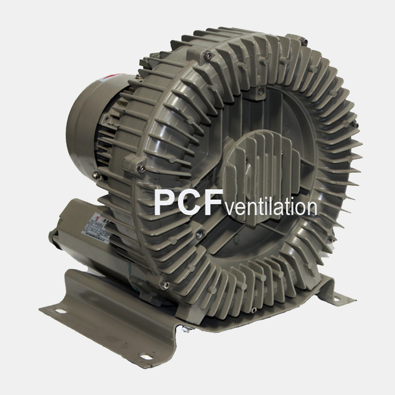 PCF ventilation ริ่งโบลเวอร์มอเตอร์แรงดันสูงสามารถดูดและเป่าลมในเวลาเดียวกัน  นิยมใช้กันในวงการอุตสาหกรรม