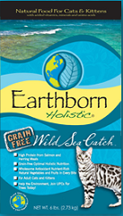 อาหารแมว Earthborn Wild Sea Catch (ประมาณ 6 กิโลกรัม)
