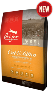 Ojiren Cat&Kitten อาหารแมวโอริเจน สูตรแมวโตและลูกแมว ขนาด 5.4 กก.