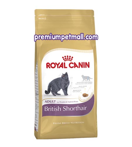 อาหารแมว รอยัล คานิน Royal Canin Adult British Shorthair ขนาด 2 กิโลกรัม