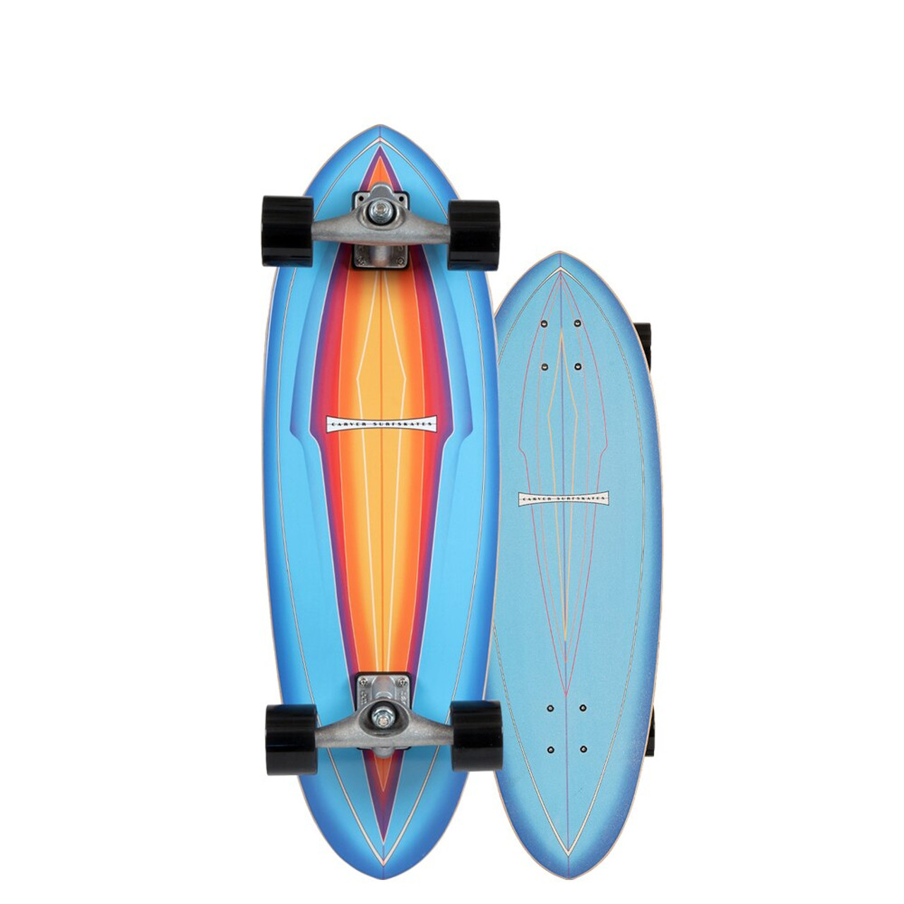 CARVER 31" BLUE HAZE SURFSKATE 2020 COMPLETE CX