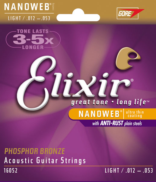 Elixir Electric Guitar Strings .012-.053